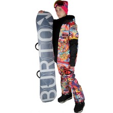 Snowsea SS7978 Artistic Touch Kadın Snowboard Mont & Pantolon Takımı