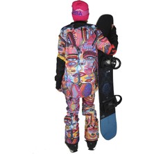 Snowsea SS7978 Artistic Touch Kadın Snowboard Mont & Pantolon Takımı