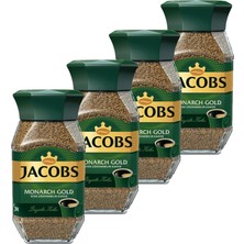 Jacobs Monarch Gold Çözünebilir Kahve 100 gr Kavanoz ( 100 gr x 4 Adet)