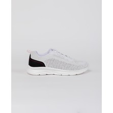 Lizbon Unisex Beyaz-Gri Spor Ayakkabı