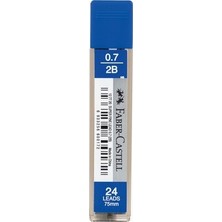 Faber-Castell 0.7 mm Kalem Uçları 24 Parça Mavi Renk Pürüzsüz Yazım Deneyimi Sunar