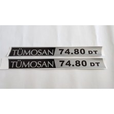 Tümosan Klasik 74.80 Dt Yan Yazı Tanıtım Etiketi (2010 ve Üstü Model) Sağ-Sol Takım