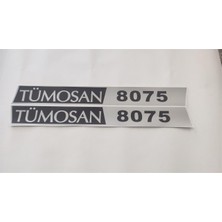 Tümosan Klasik 8075 Yan Yazı Tanıtım Etiketi (2010-2017 Model) Sağ-Sol Takım