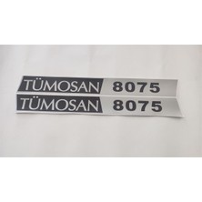 Tümosan Klasik 8075 Yan Yazı Tanıtım Etiketi (2010-2017 Model) Sağ-Sol Takım