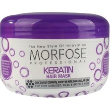 Morfose 500 ml Kreatin Saç Maskesi Zayıf Saçlar İçin Onarıcı Özellikler Sunar