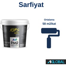 PMR Pamir Boya 20KG Otopark Duvar ve Kolon Boyası - Fors Acryl Aqua Fit