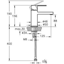 Artema A41936 Flo S Lavabo Bataryası