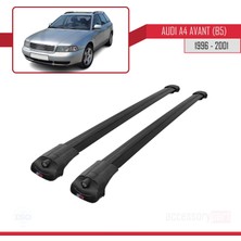 AccessoryPart Audi A4 Avant (B5) 1996-2001 Arası Ile Uyumlu Ace-1 Ara Atkı Tavan Barı Siyah