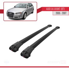 AccessoryPart Audi A4 Avant (B7) 2005-2007 Arası Ile Uyumlu Ace-1 Ara Atkı Tavan Barı Siyah