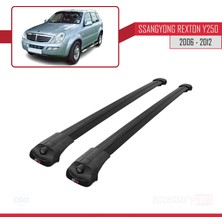 AccessoryPart Ssangyong Rexton Y250 2006-2012 Arası Ile Uyumlu Ace-1 Ara Atkı Tavan Barı Siyah