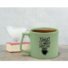 Bk Gift Pastel Yeşil Middle Kupa Bardak, Arkadaşa Hediye, Ev Hediyesi, Doğum Günü Hediyesi, Ofis Hediyesi-2