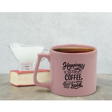 Bk Gift Pastel Pembe Middle Kupa Bardak, Arkadaşa Hediye, Ev Hediyesi, Doğum Günü Hediyesi, Ofis Hediyesi-6