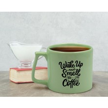 Bk Gift Pastel Yeşil Middle Kupa Bardak, Arkadaşa Hediye, Ev Hediyesi, Doğum Günü Hediyesi, Ofis Hediyesi-4