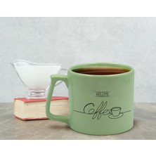 Bk Gift Kişiye Özel İsimli Pastel Yeşil Middle Kupa Bardak, Arkadaşa Hediye, Ev Hediyesi, Doğum Günü Hediyesi, Ofis Hediyesi-5
