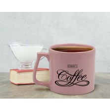 Bk Gift Kişiye Özel İsimli Pastel Pembe Middle Kupa Bardak, Arkadaşa Hediye, Ev Hediyesi, Doğum Günü Hediyesi, Ofis Hediyesi-6