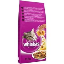 Whiskas Tavuklu ve Sebzeli Yetişkin Kedi Maması 14KG