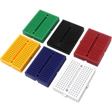 Elektromall Syb-170 Mini Yapışkanlı 170 Pin Breadboard - Kırmızı