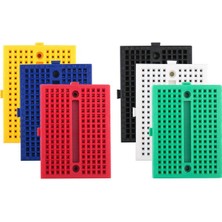 Elektromall Syb-170 Mini Yapışkanlı 170 Pin Breadboard - Kırmızı