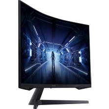 Samsung LC27G55TQBUXUF Odyssey G5 27" QHD 2K 1ms MPRT 144Hz Freesync HDR10 1000R Kavisli VA Gaming Monitör