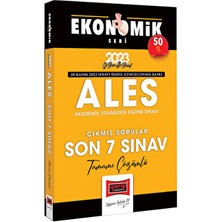 Yargı Yayınevi 2023 ALES Tamamı Çözümlü Çıkmış Son 7 Sınav Soruları Ekonomik Seri (20 Kasım 2022 Sınavı Dahil)