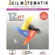 Acil Yayınları AYT Matematiğin İlacı 12 Denemeleri Özel Baskı