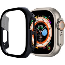 Ally Apple Watch Ultra 49MM Için Hard Pc Full Koruma Sert Armor Zırh Kılıf