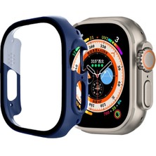 Ally Apple Watch Ultra 49MM Için Hard Pc Full Koruma Sert Armor Zırh Kılıf