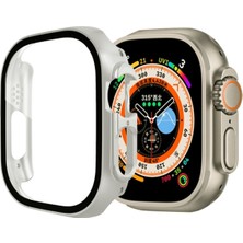 Ally Apple Watch Ultra 49MM Için Hard Pc Full Koruma Sert Armor Zırh Kılıf
