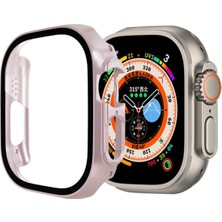 Ally Apple Watch Ultra 49MM Için Hard Pc Full Koruma Sert Armor Zırh Kılıf