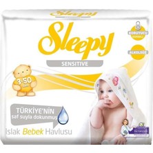 Sleepy Sensitive Islak Havlu Mendil 24’lü 2160 Yaprak