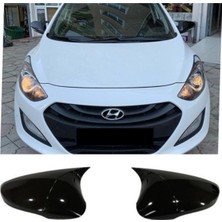 Karva Hyundai I30 Batman Yarasa Ayna Kapağı Piano Black 2011-2017