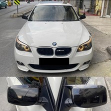 Karva Bmw E60 2003-2010 Batman Yarasa Ayna Kapağı Piano Black