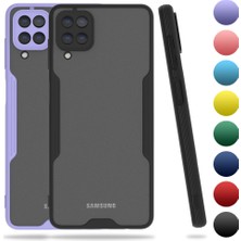 Samsung Galaxy A22 Kılıf Platin Matte Silikon Arka Kapak