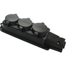 Mutlusan Monofaze 1*16 3'lü Grup Priz (2 Adet)