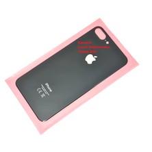 Tkgz Iphone 8 Plus Arka Pil Batarya Kapağı (Cam) Siyah