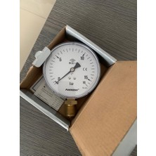 Pakkens 100 mm 0/16 Bar Alttan Bağlantılı Manometre