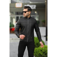S/B Collection SB Collection Erkek Siyah Baharlık Deri Ceket