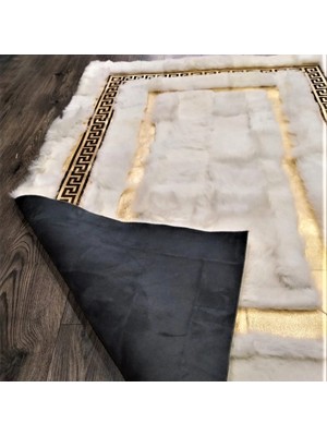 Dericibey Gold Varaklı Krem Rengi Toskana Halı 140 x 200 cm