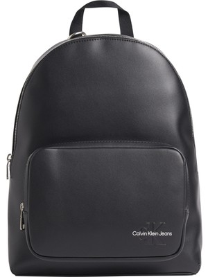 Calvin Klein Siyah Kadın 16X25X7 Fermuarlı Sırt Çantası K60K610555BDS