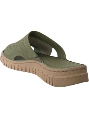 Forelli 38505 Sofia-G Avokado Kadın Comfort Terlik