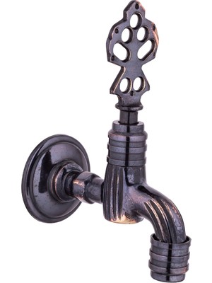 LPD Perletörlü Eskitme Osmanlı Musluğu 1/2 Perlatörlü ( %100 Pirinç)