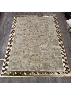 Dericibey Gold Varaklı Karamel Rengi Toskana Halı 170 x 240 Cm