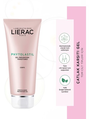 Lierac Phytolastil Jel - Çatlak Onarıcı ve Cilt Elastikiyetini Artıran, 200 ml, Unisex, Hassas Ciltler İçin Uygun