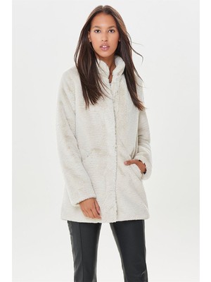 Only 15164600 Onlvıda Faux Fur Coat Otw