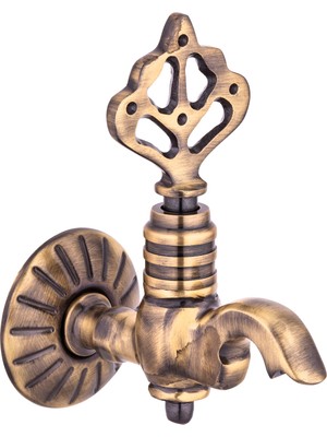 LPD Ibrikli Antik Osmanlı Musluk Aç Kapa 1/2 (Lüx . %100 Pirinç)