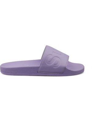 Superga Kadın 1908 Slides Polysoft Mor Terlik Hafif ve Konforlu Tasarım Düz Taban S111I3W-430-SP