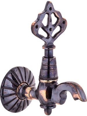 LPD Ibrikli Eskitme Osmanlı Musluk Aç Kapa 1/2 (Lüx . %100 Pirinç)