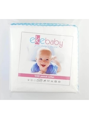 Ekebaby Eke Baby Penye Ağız Mendili 10'lu 28X28 cm