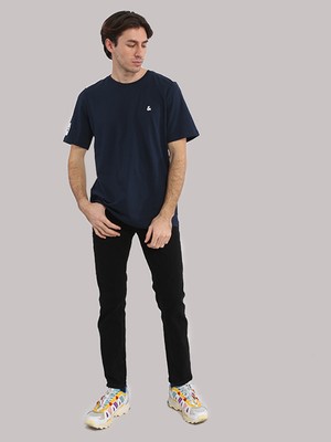 Jack & Jones Kol ve Göğüs Baskılı Tişört- Island