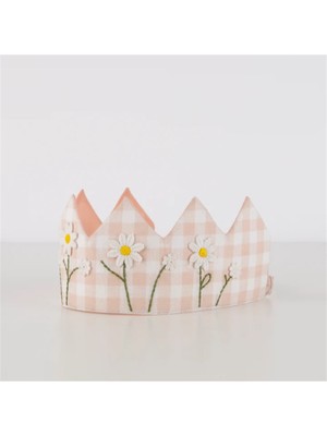 Meri Meri - Gingham Crown - Pötikareli Taç